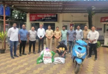 कृषीपंपाच्या तांब्याच्या केबल चोरीप्रकरणी सराईत आरोपी जेरबंद; १.६५ लाखांचा मुद्देमाल जप्त